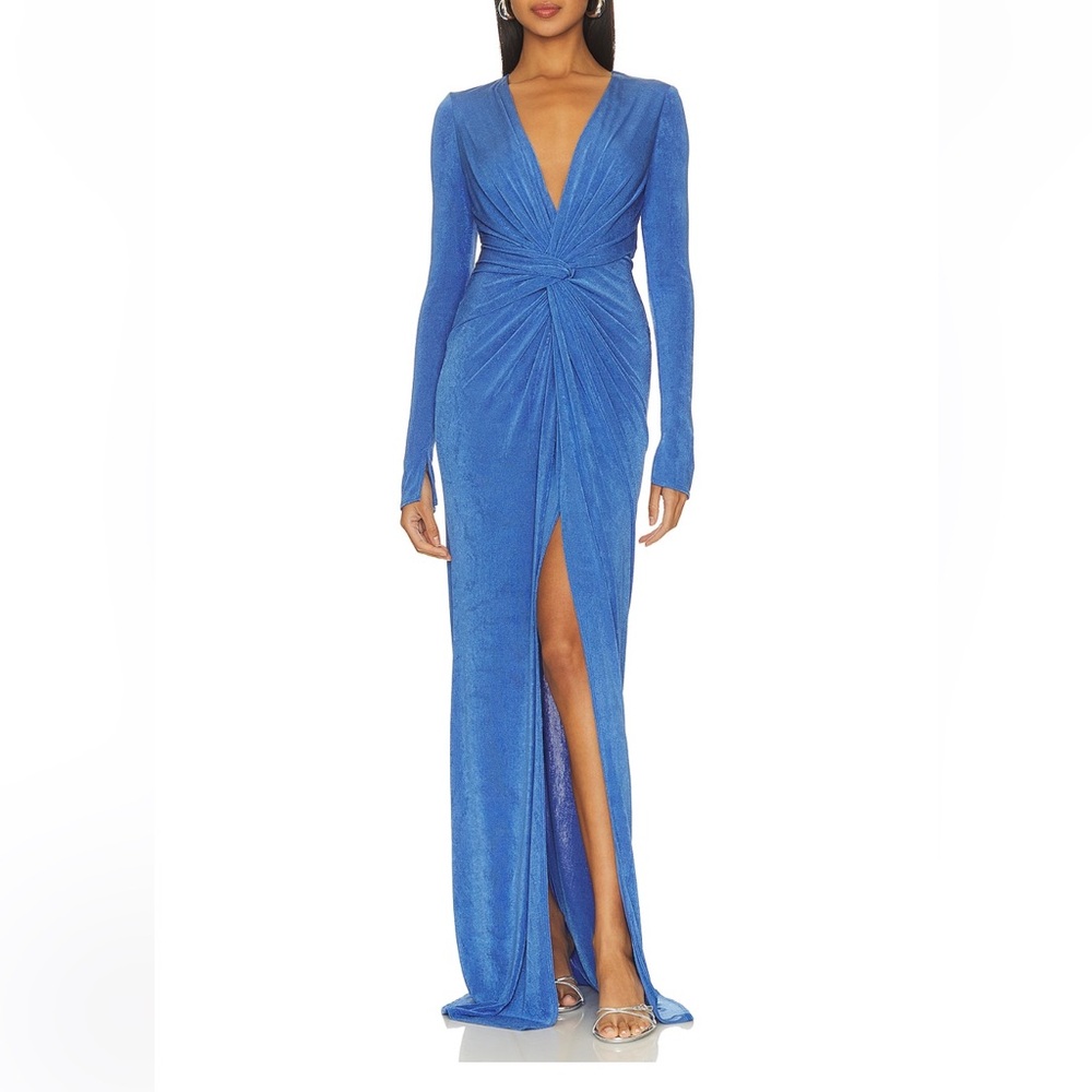 Katie May Blue Long Sleeve Dress
